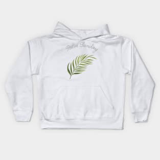 Palm Sunday Leaf Kids Hoodie